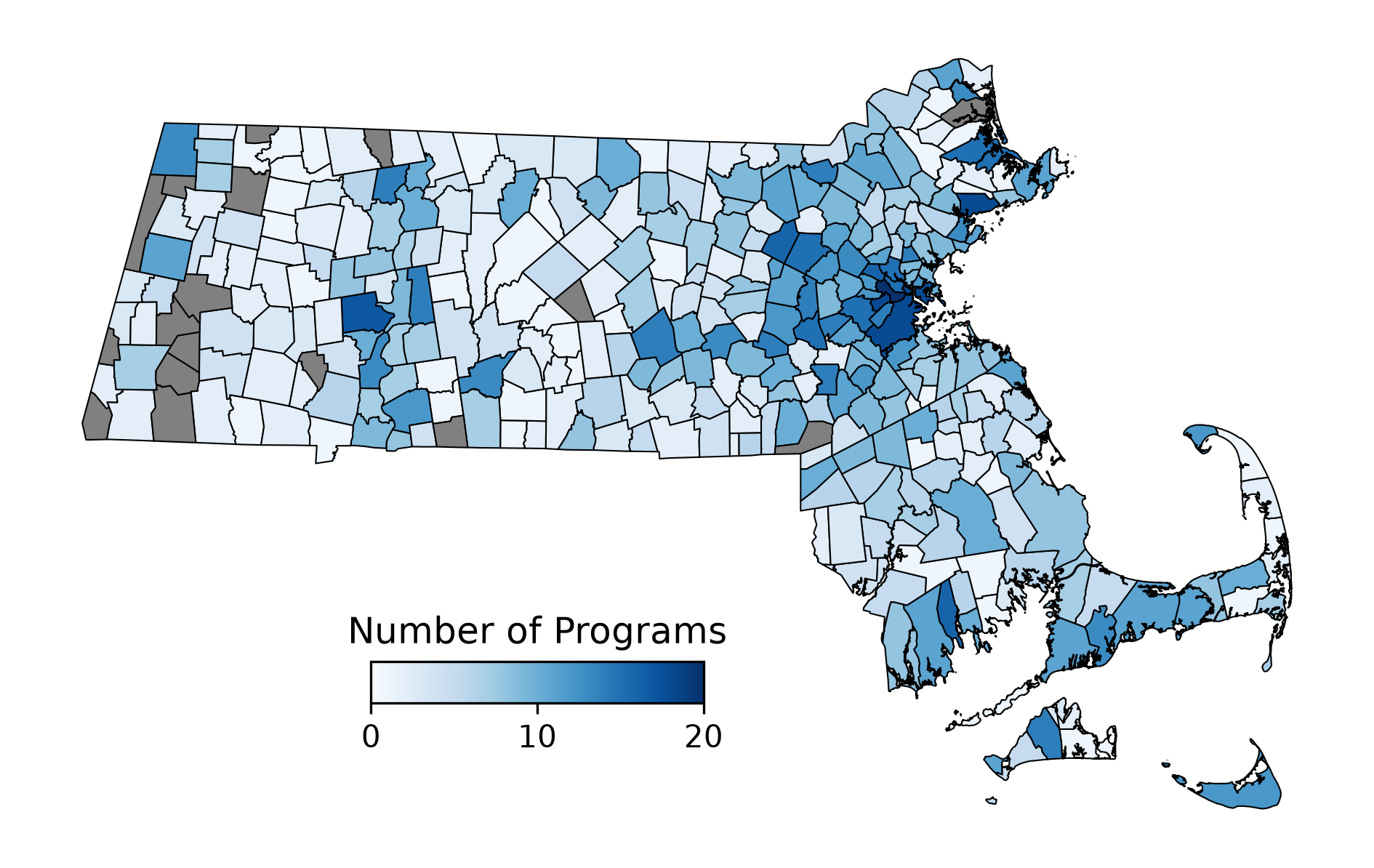 Map of Massachusetts